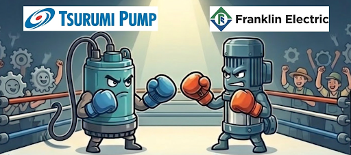 ปั๊มน้ำ Tsurumi ปั๊มน้ำ Franklin