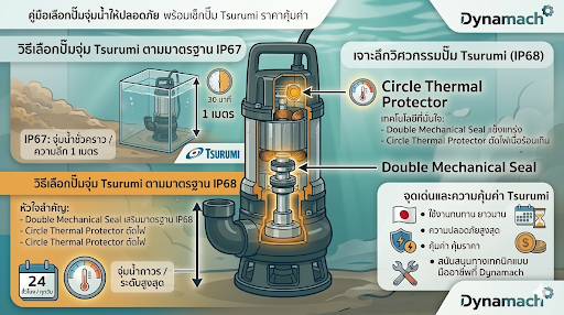 วิธีเลือกปั๊มจุ่มน้ำ