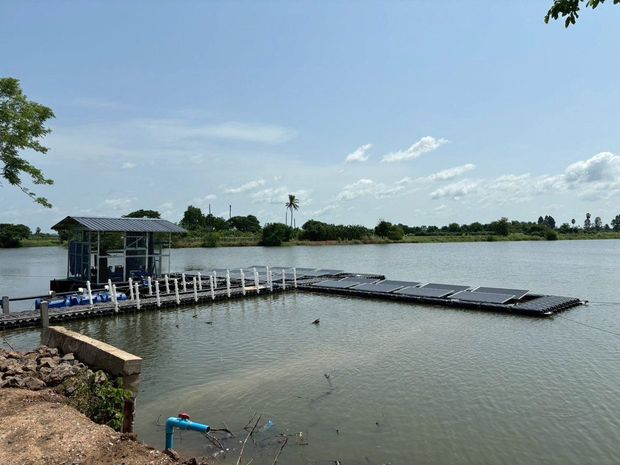 บ้านหนองอีล้ำ จ.อ่างทอง — ปรับปรุงทุ่นและระบบเดินสาย ภาพที่ 11