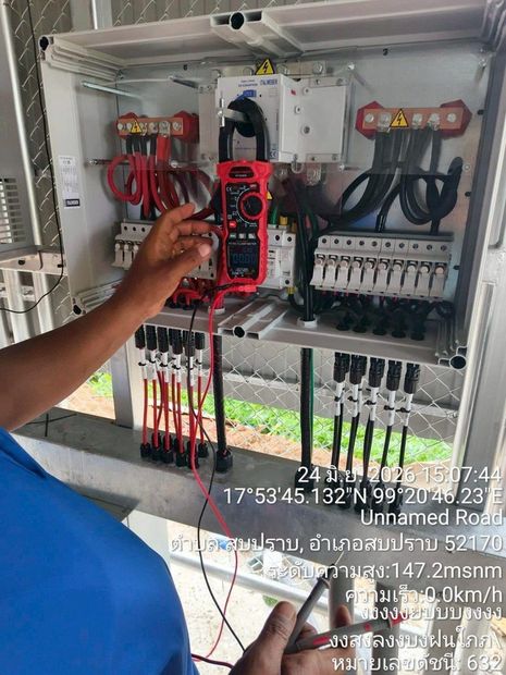 บ้านฮ่องปุ๊สามัคคี จ.ลำปาง — ปรับปรุงระบบไฟฟ้าและสายกราวด์ ภาพที่ 9