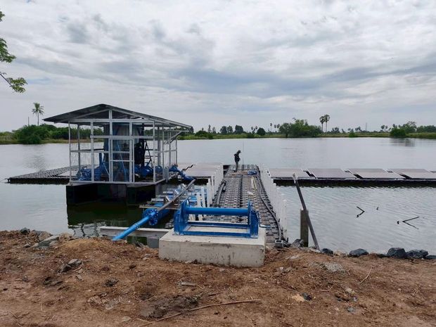บ้านหนองอีล้ำ จ.อ่างทอง — ปรับปรุงทุ่นและระบบเดินสาย ภาพที่ 3