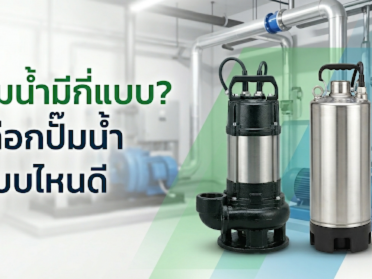 ปั๊มน้ำ แบบไหนดี