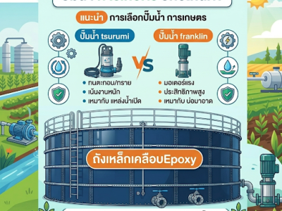 ปั๊มน้ำการเกษตรยี่ห้อไหนดี